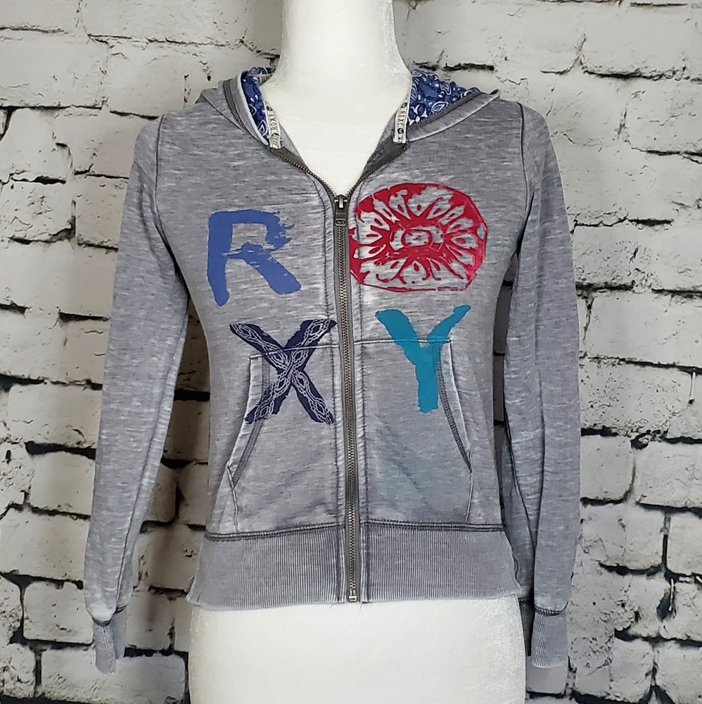 Roxy-Girls Zip Up Hoodie